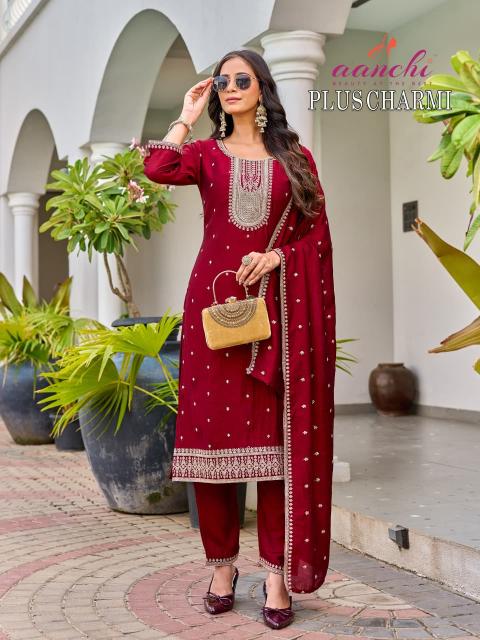Aanchi plus charmi best wholesale kurtis in surat